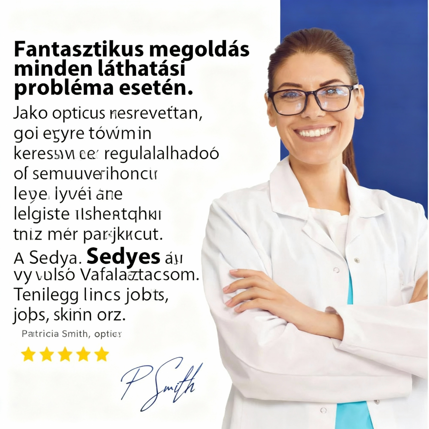 Állítható fókuszú szemüveg