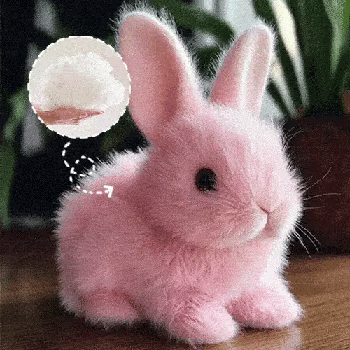 [🎉Tagoknak exkluzív ajánlat]Ugráló és futkározó nyuszi, amely rengeteg örömet és szórakozást hoz a gyerekeknek 🎀