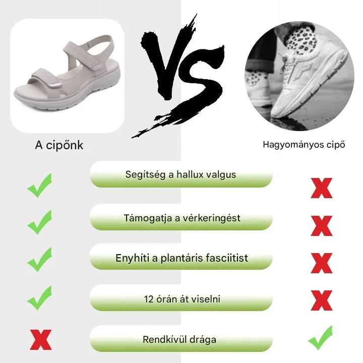 [🎉Tagoknak exkluzív ajánlat]Ergonomikusan formázott ortopéd szandálok – fájdalommentes séta👞 Kényelmesebb járást biztosítanak