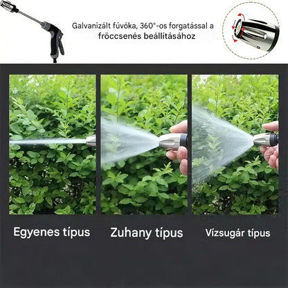 Nagynyomású vízsugár – alakíts bármelyik tömlőt erőteljes tisztítóvá