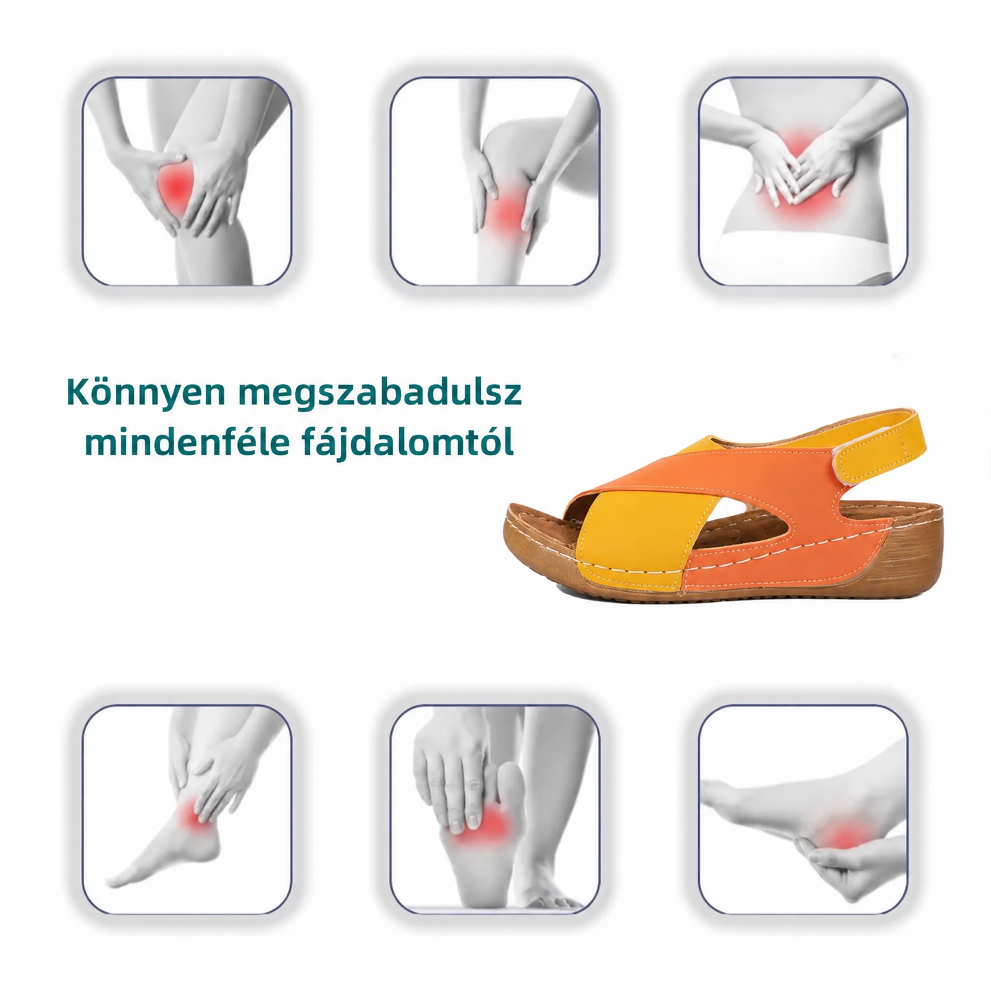 [🎉Tagoknak exkluzív ajánlat]Ergonomikus kialakítású ortopéd szandál - fájdalommentes járás 👞 kényelmesebbé teszi a sétát