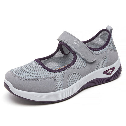 [🎉Tagoknak exkluzív ajánlat]👟 Légpárnás ortopéd cipő – alacsony szárú, tépőzáras, könnyű és légáteresztő hálós felsőrész időseknek | Kényelmes, stabil, fájdalommentes járás egész nap