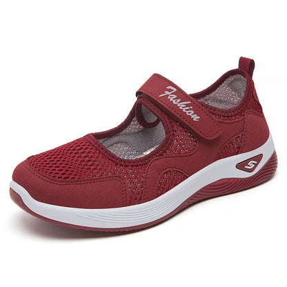[🎉Tagoknak exkluzív ajánlat]👟 Légpárnás ortopéd cipő – alacsony szárú, tépőzáras, könnyű és légáteresztő hálós felsőrész időseknek | Kényelmes, stabil, fájdalommentes járás egész nap