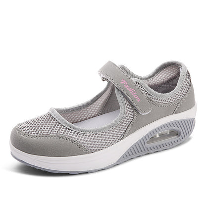 [🎉Tagoknak exkluzív ajánlat]👟 Légpárnás ortopéd cipő – alacsony szárú, tépőzáras, könnyű és légáteresztő hálós felsőrész időseknek | Kényelmes, stabil, fájdalommentes járás egész nap