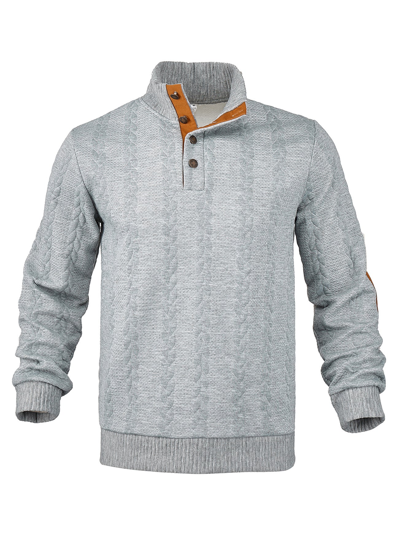 🔥 Luxus férfi kötött pulóver Henley gallérral és elegáns hímzéssel – kényelmes stílus minden napra