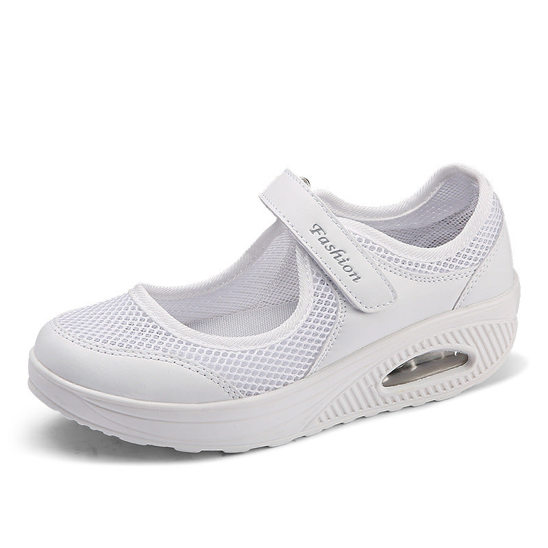 [🎉Tagoknak exkluzív ajánlat]👟 Légpárnás ortopéd cipő – alacsony szárú, tépőzáras, könnyű és légáteresztő hálós felsőrész időseknek | Kényelmes, stabil, fájdalommentes járás egész nap