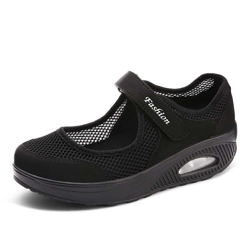 [🎉Tagoknak exkluzív ajánlat]👟 Légpárnás ortopéd cipő – alacsony szárú, tépőzáras, könnyű és légáteresztő hálós felsőrész időseknek | Kényelmes, stabil, fájdalommentes járás egész nap
