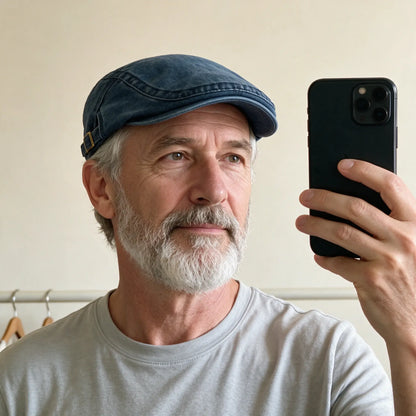 🧢 Kifejezetten férfiak számára tervezett sapka – elegáns, kényelmes és stílusos férfi fejfedő minden napra