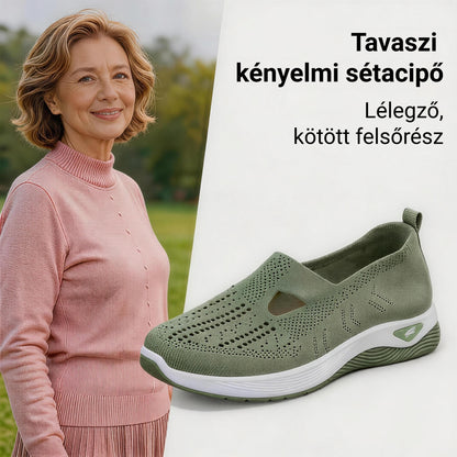 [🎉Exkluzív ajánlat tagjainknak]Az ívtámaszos ortopéd cipő kifejezetten idősek számára készült – fájdalommentes járás egész nap! A második pár féláron!