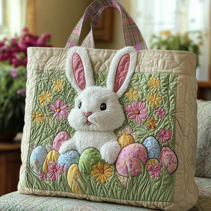 [🎉Tagoknak exkluzív ajánlat]Húsvéti nyuszis steppelt táska 🐰🌸
