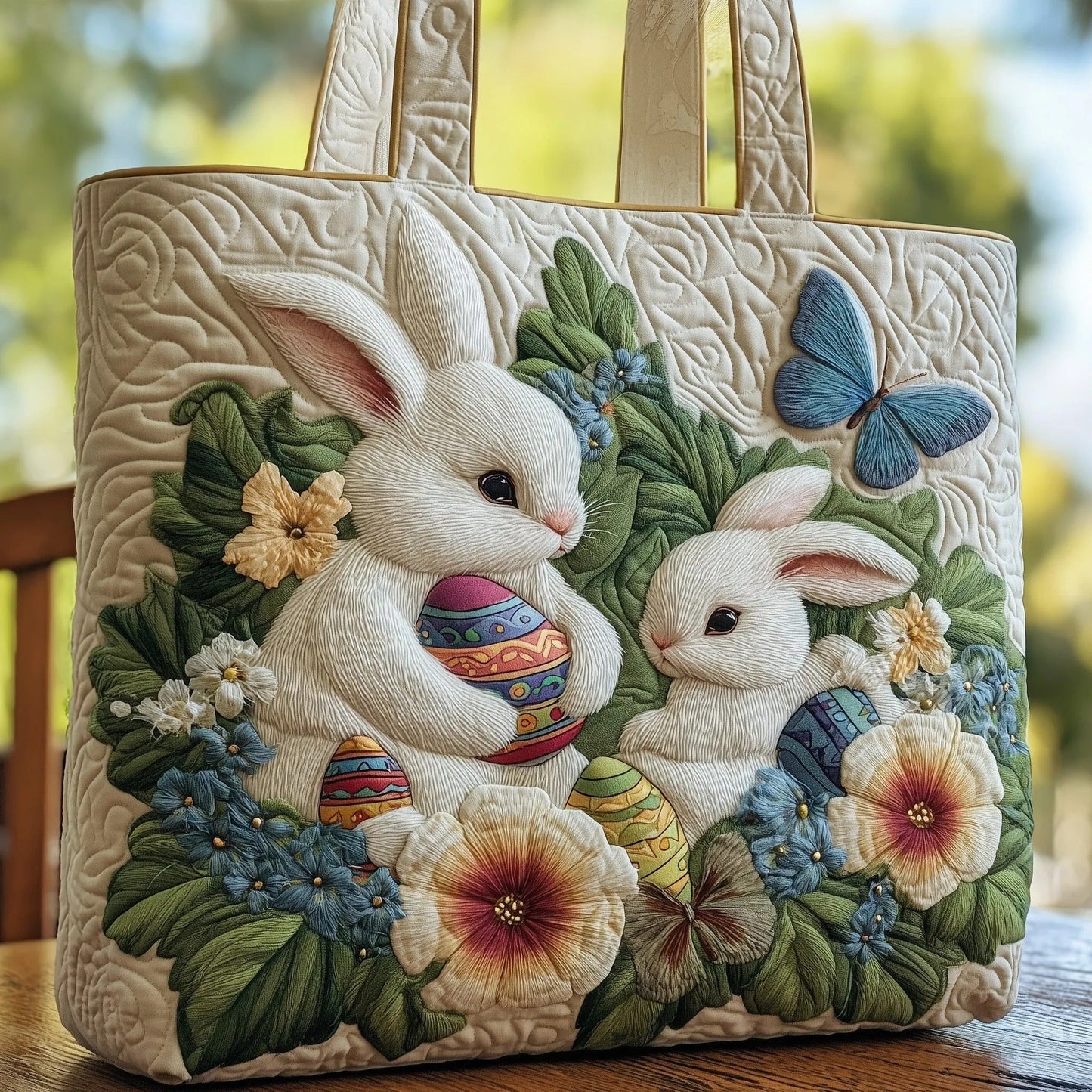 [🎉Tagoknak exkluzív ajánlat]Húsvéti nyuszis steppelt táska 🐰🌸