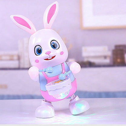 [🎉Tagoknak exkluzív ajánlat]Húsvéti sláger az unokáknak – aranyos éneklő és táncoló nyuszi! 🐰💃