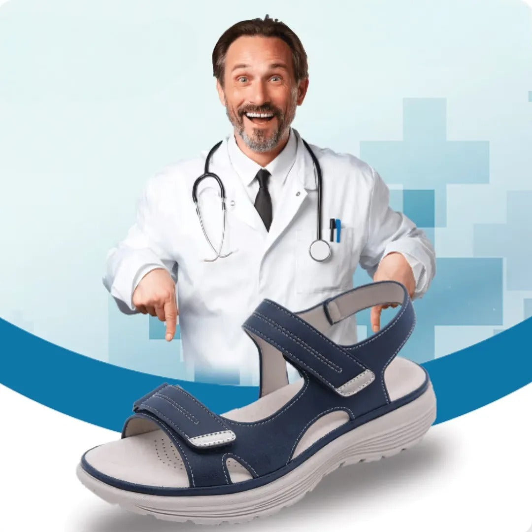 [🎉Tagoknak exkluzív ajánlat]Ergonomikusan formázott ortopéd szandálok – fájdalommentes séta👞 Kényelmesebb járást biztosítanak
