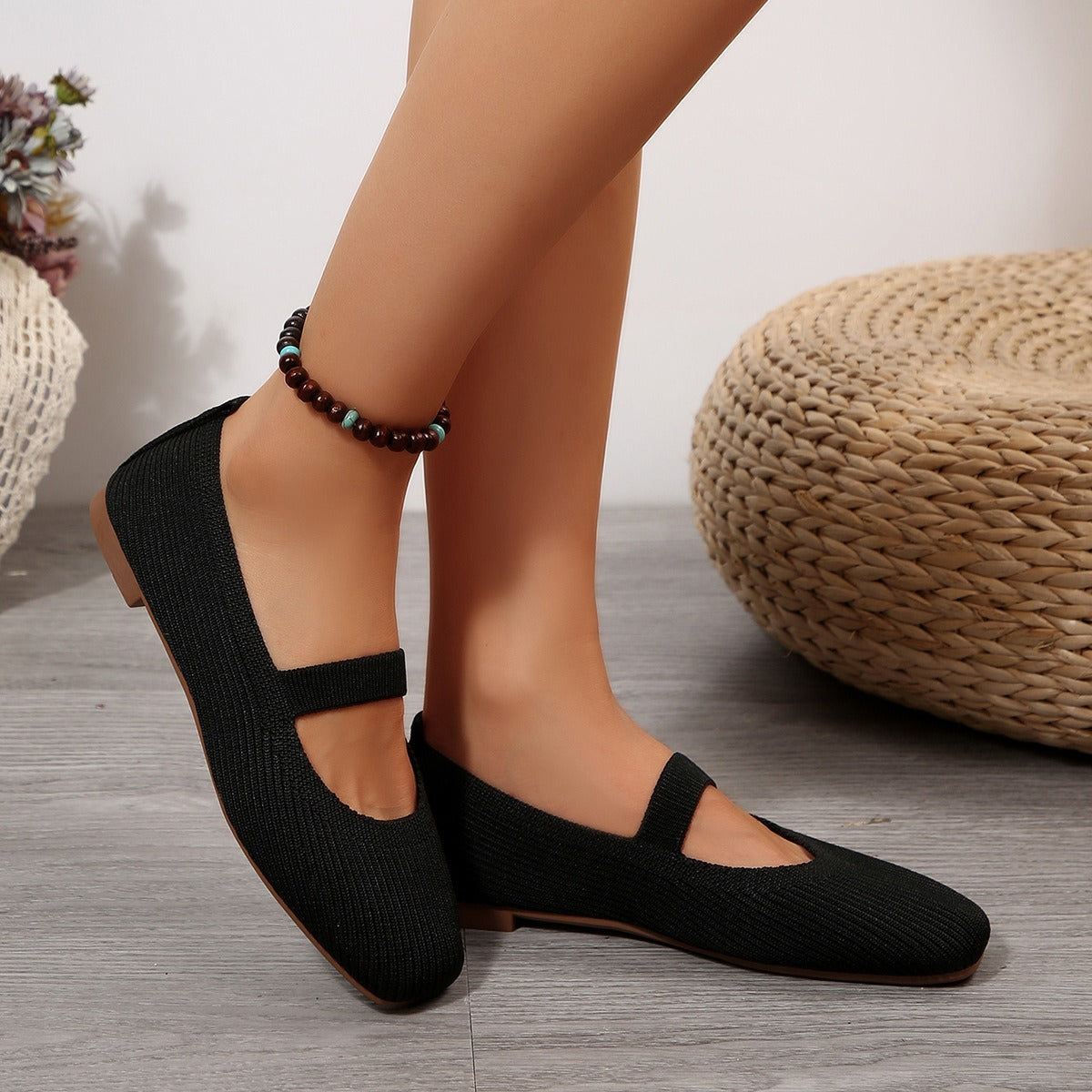 🌸 Női tavaszi slip-on cipő nagy méretben – légáteresztő hálós, könnyű és egyszínű design