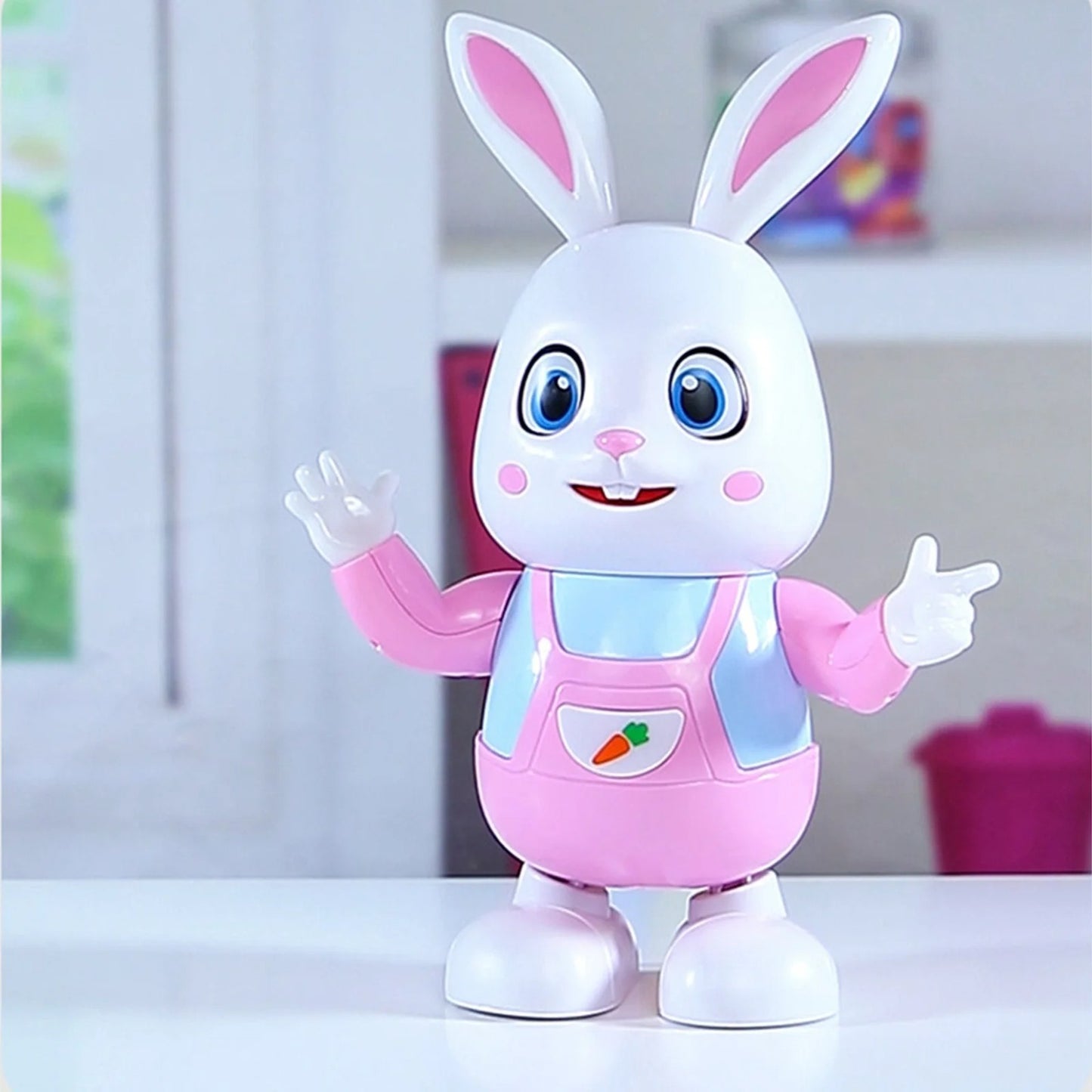 [🎉Tagoknak exkluzív ajánlat]Húsvéti sláger az unokáknak – aranyos éneklő és táncoló nyuszi! 🐰💃