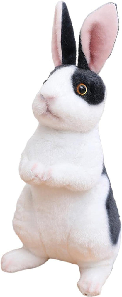 [🎉Tagoknak exkluzív ajánlat]Hoeurva élethű plüss nyuszi 🐰 – aranyos, puha és megnyugtató társ a nyugodt alváshoz, a legjobb ajándék babáknak