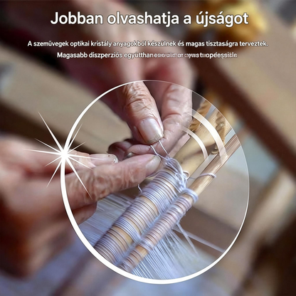 Intelligens olvasószemüveg automatikus látáskorrekcióval – kifejezetten rövid- és távollátó idősek számára tervezve 🔥 A második darab árából azonnal 50% kedvezmény!