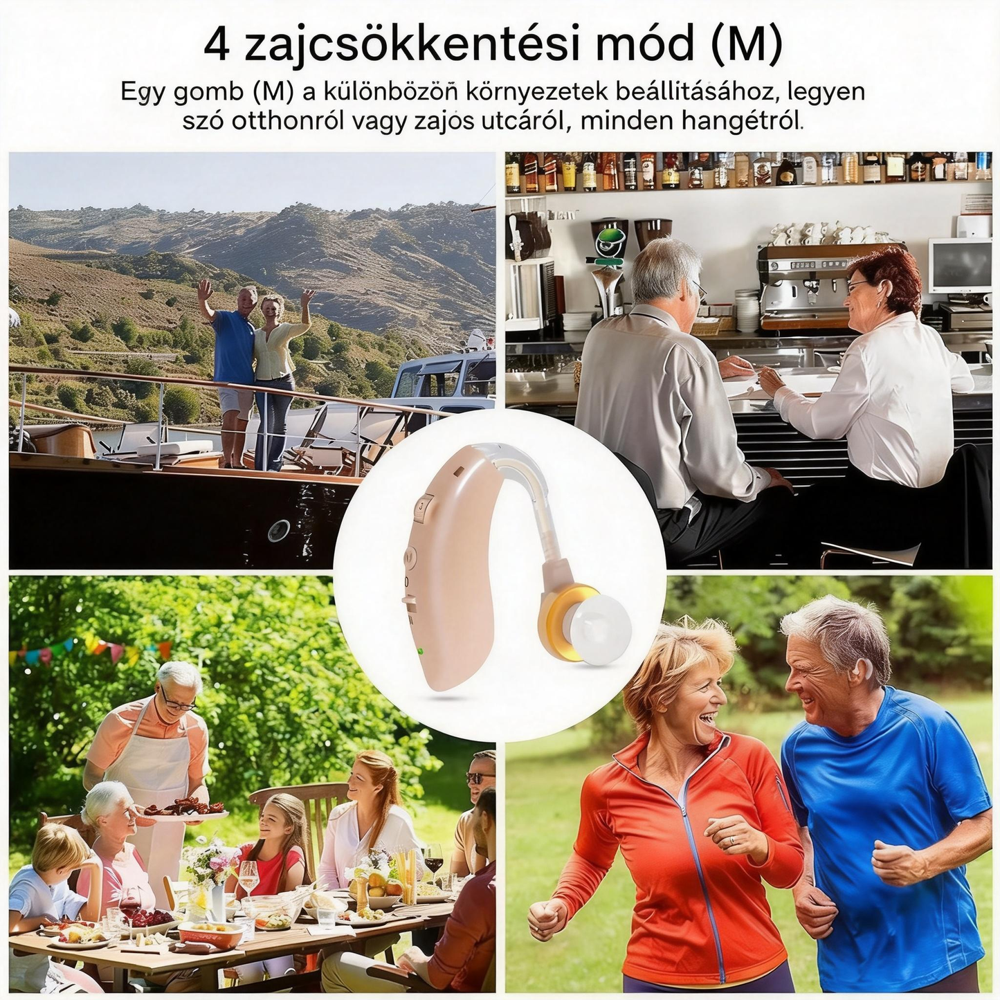 [🎉Tagoknak exkluzív ajánlat]2026-os intelligens hallókészülék, erőteljes zajcsökkentő technológia, kifejezetten időseknek tervezve, egész napos kényelmes viselet