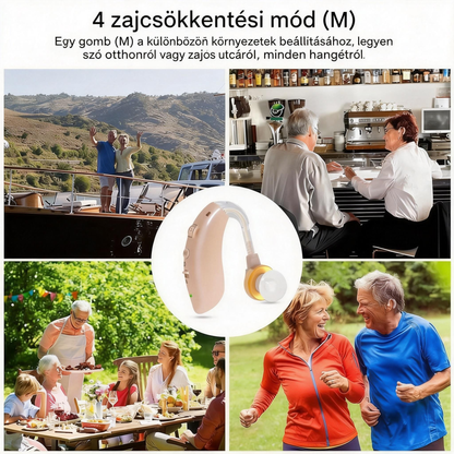 [🎉Tagoknak exkluzív ajánlat]2026-os intelligens hallókészülék, erőteljes zajcsökkentő technológia, kifejezetten időseknek tervezve, egész napos kényelmes viselet
