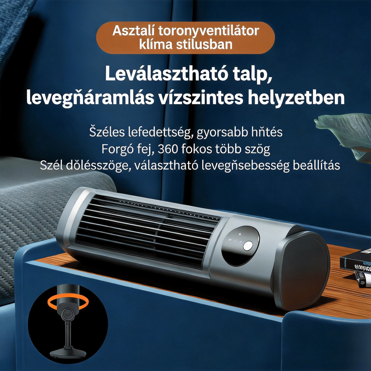 [🎉Exkluzív ajánlat tagjainknak]Hordozható mini ventilátor – Vegyen egy másodikat 50% kedvezménnyel, és élvezze a frissítő hűsítést bárhol!