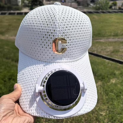 [🎉Tagoknak exkluzív ajánlat]🧢 2026-os új ventilátoros napvédő sapka – frissítő viselet a legmelegebb napokon