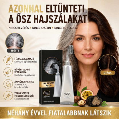 🔥 UTOLSÓ NAP – 50% KEDVEZMÉNY | Fiatalosabb Megjelenés Pár Perc Alatt! Egyszerű Hajszínfrissítés Otthon