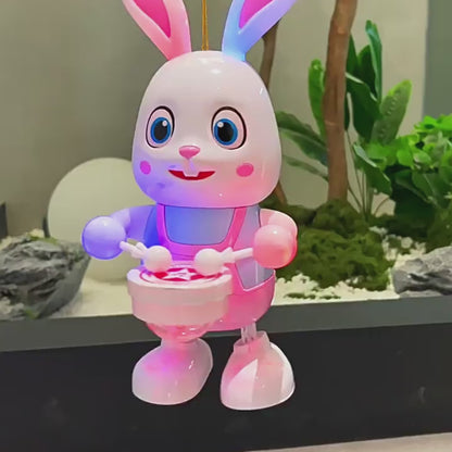 [🎉Tagoknak exkluzív ajánlat]Húsvéti sláger az unokáknak – aranyos éneklő és táncoló nyuszi! 🐰💃