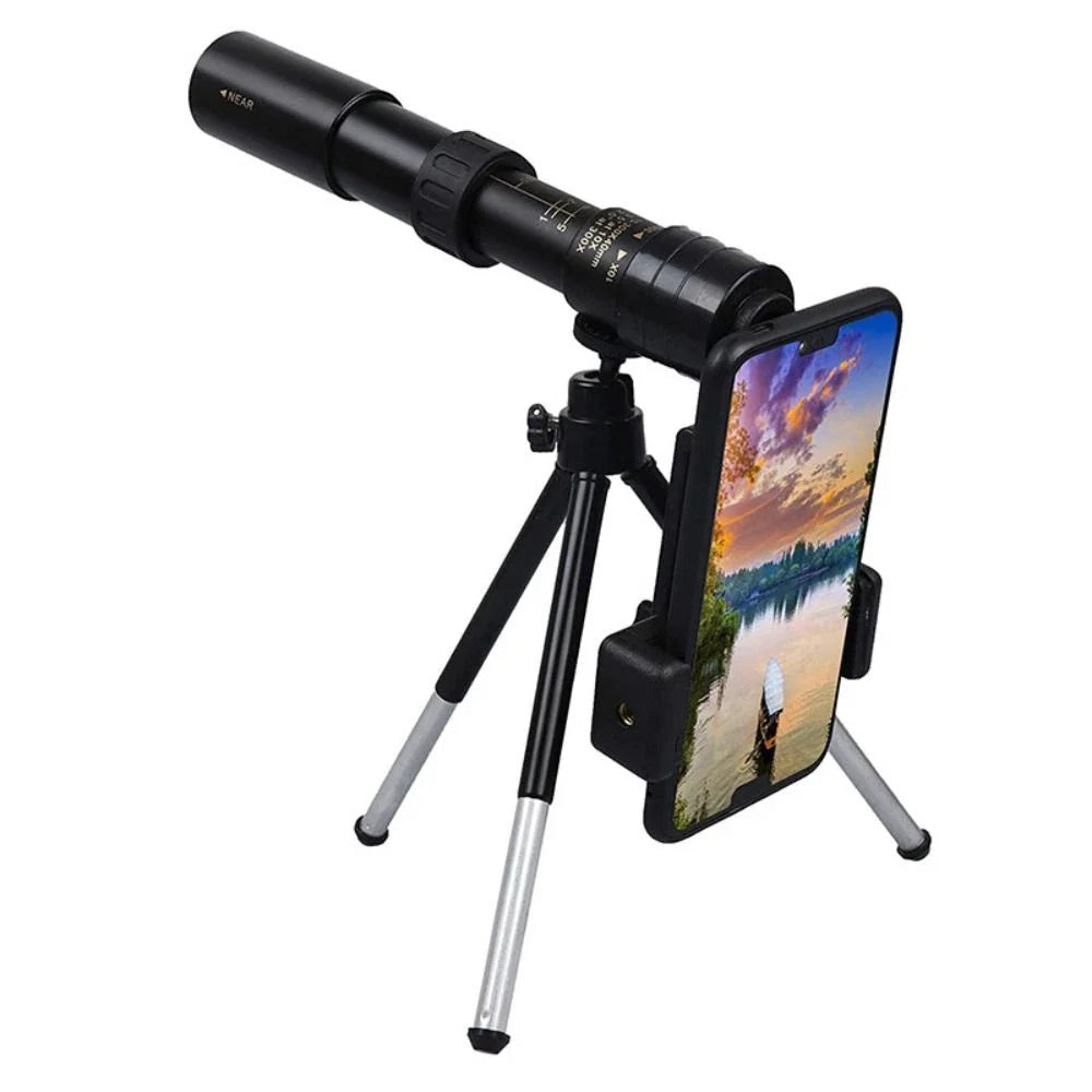 [🎉Tagoknak exkluzív ajánlat]10–300× zoom HD hordozható, nagy teljesítményű távcső hosszú távú megfigyeléshez, kifejezetten égitestek és csillagképek megfigyelésére tervezve